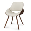 Malden - Bentwood Upholstered Dining Chair With Wood Back by Unique Piece Furniture