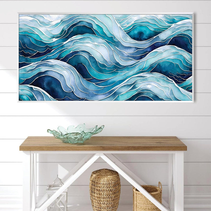 Defined Waves Canvas