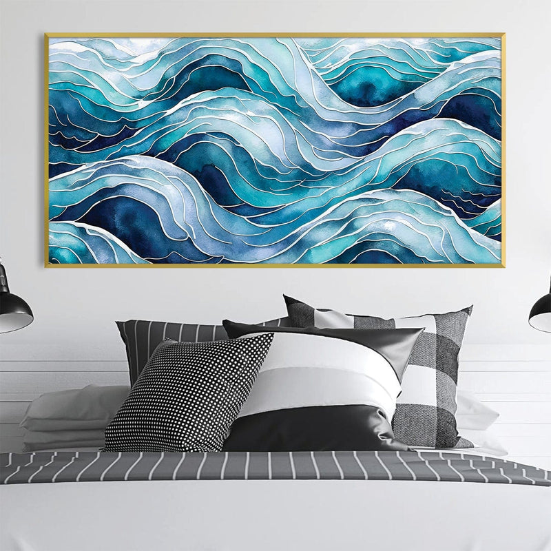 Defined Waves Canvas