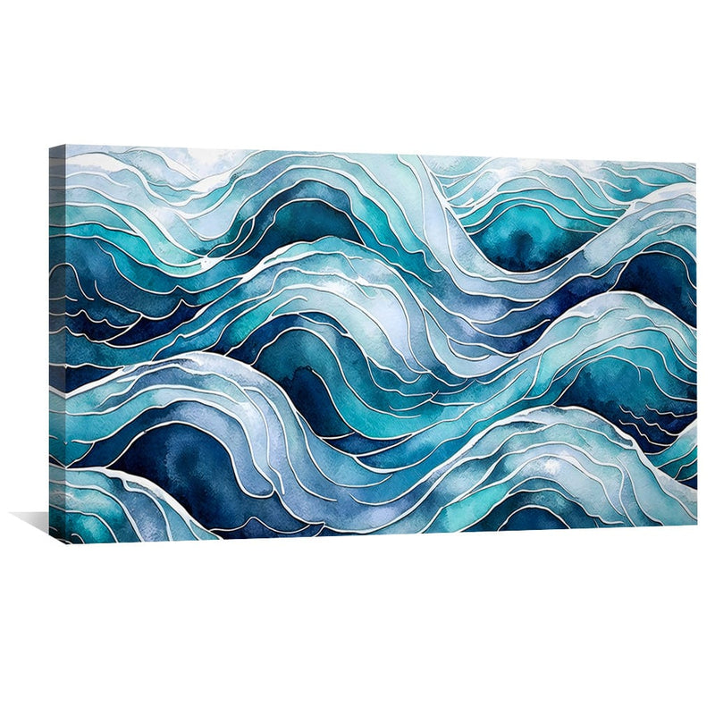 Defined Waves Canvas