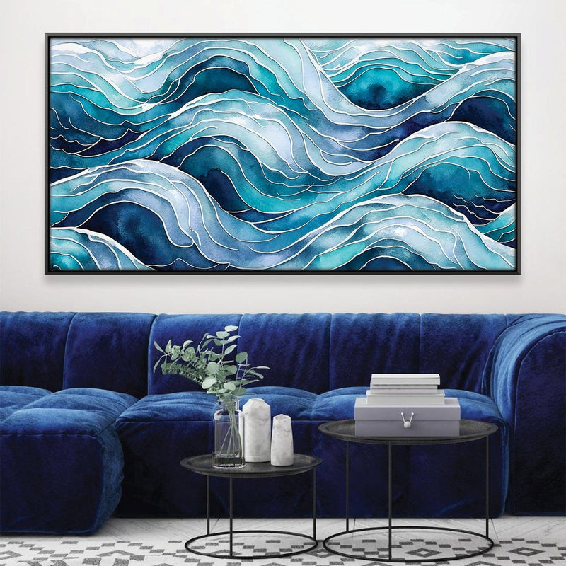 Defined Waves Canvas