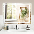 Defogging LED Bathroom Mirror with Memory Function and Anti-Fog by LJGDeals