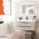 Defogging LED Bathroom Mirror with Memory Function and Anti-Fog by LJGDeals