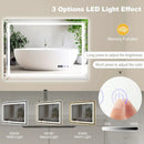 Defogging LED Bathroom Mirror with Memory Function and Anti-Fog by LJGDeals