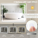 Defogging LED Bathroom Mirror with Memory Function and Anti-Fog by LJGDeals