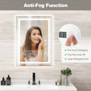 Defogging LED Bathroom Mirror with Memory Function and Anti-Fog by LJGDeals