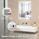 Defogging LED Bathroom Mirror with Memory Function and Anti-Fog by LJGDeals