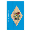 Delaware State Flag 3x5 - Durable Nylon Colonial Blue Made in USA