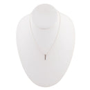 Delicate Bar Sterling Silver Necklace