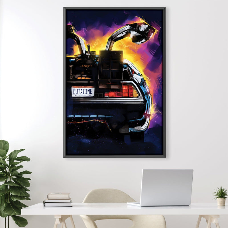 Delorean Brightburn 1 Canvas