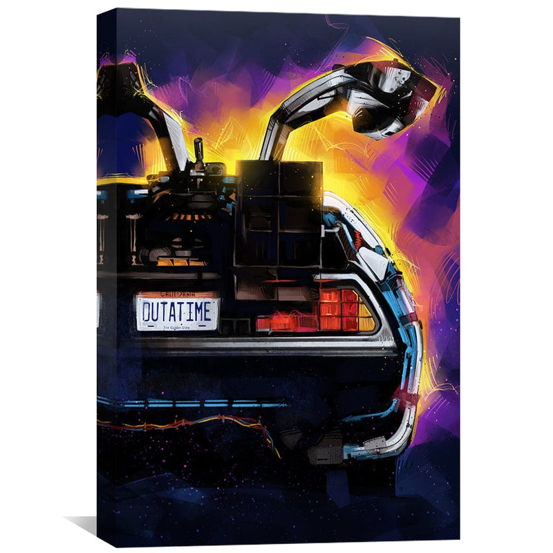 Delorean Brightburn 1 Canvas