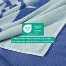 2 Pack Vibrant Beach Towels - Boca Collection by Great Bay Home