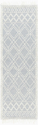 Ramsbury Denim Blue Wool Rug