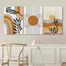 GobekUsa Desert Plants Geometric Sun Poster Set