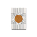 GobekUsa Desert Plants Geometric Sun Poster Set