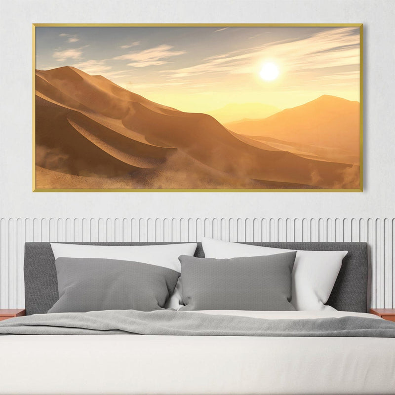 Desert Sunrise Canvas