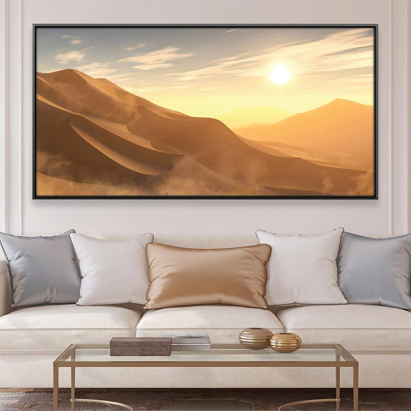 Desert Sunrise Canvas