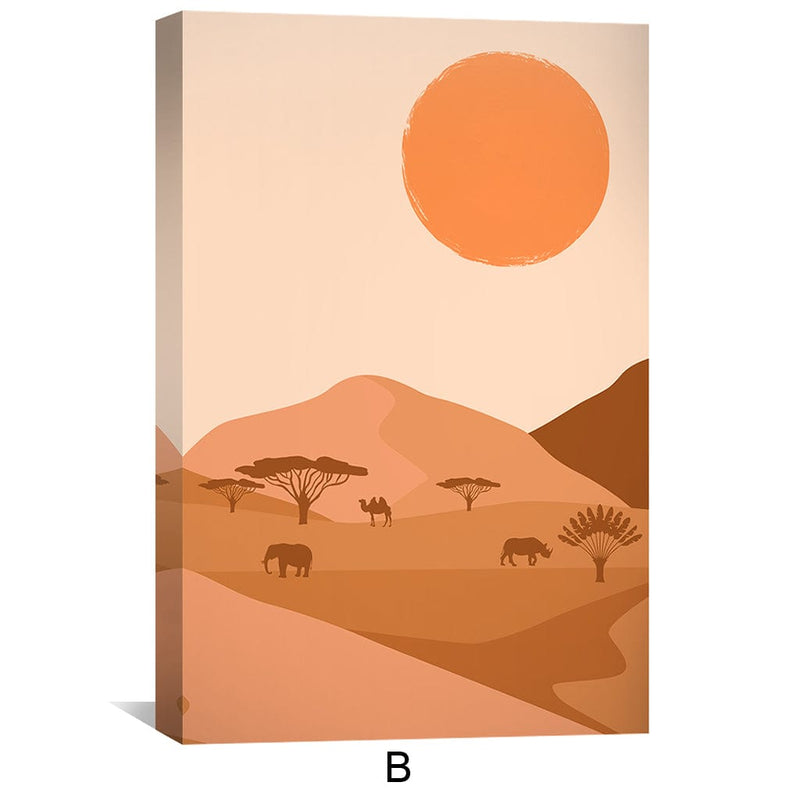 Desert Suns Canvas