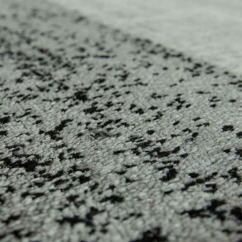 Designer Rug Sinai Checkered Pattern - Light Blue Grey