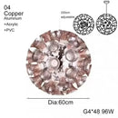 GobekUsa Designer Luxury Chalice Lamp for Living Room Bedroom Hotel Project Décor Home LED Suspension Luminaire