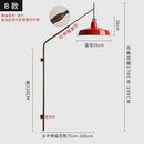 GobekUsa Gold/Black Swing Arm Telescopic Wall Lamp LED E27 - Designer Hotel Restaurant Hall