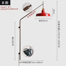 GobekUsa Gold/Black Swing Arm Telescopic Wall Lamp LED E27 - Designer Hotel Restaurant Hall