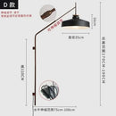 GobekUsa Gold/Black Swing Arm Telescopic Wall Lamp LED E27 - Designer Hotel Restaurant Hall