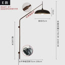 GobekUsa Gold/Black Swing Arm Telescopic Wall Lamp LED E27 - Designer Hotel Restaurant Hall