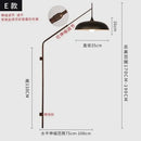 GobekUsa Gold/Black Swing Arm Telescopic Wall Lamp LED E27 - Designer Hotel Restaurant Hall