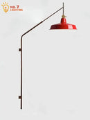 GobekUsa Gold/Black Swing Arm Telescopic Wall Lamp LED E27 - Designer Hotel Restaurant Hall