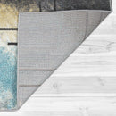 Designer Rug For Living Room, Pastel Colours, Colour Gradients, Abstract In Yellow