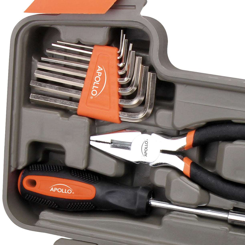 39 Piece General Tool Kit - DT9706OR, detail