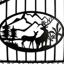 20x8 ft Steel Dual Swing Driveway Gate by Chery Industrial