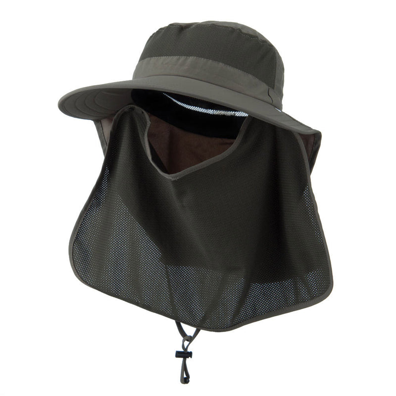 UV 50+ Talson Large Bill Flap Hat with Detachable Inner Flap