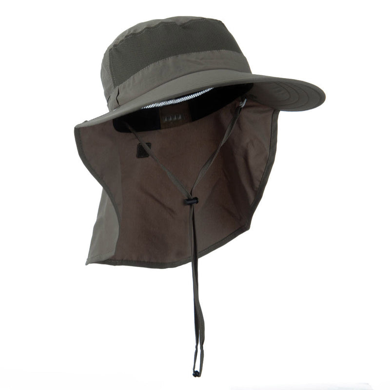 UV 50+ Talson Large Bill Flap Hat with Detachable Inner Flap