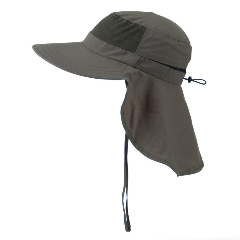 UV 50+ Talson Large Bill Flap Hat with Detachable Inner Flap