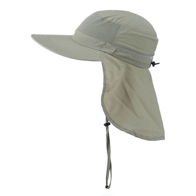 UV 50+ Talson Large Bill Flap Hat with Detachable Inner Flap