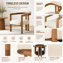7-Piece Dining Table Set for 6, 70"