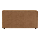 Zoey - Modular - Armless Chair - Chocolate Suede by Unique Piece Furniture