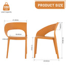 4 Piece Set Of Modern Designed Single Chairs With Folding Square Table by HouseOfZazla