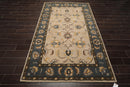 5' x 8' Handmade 100% Wool Traditional Oriental Area Rug Traditional Beige