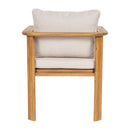 Kaja Outdoor Acacia Wood Dining Chair, Teak Finish Frame by HouseOfZazla