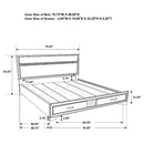 Annie - Panel Bed