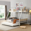 Modern Metal Bunk Bed With Dual Side Ladder And Metal Desig by Unique Piece Furniture