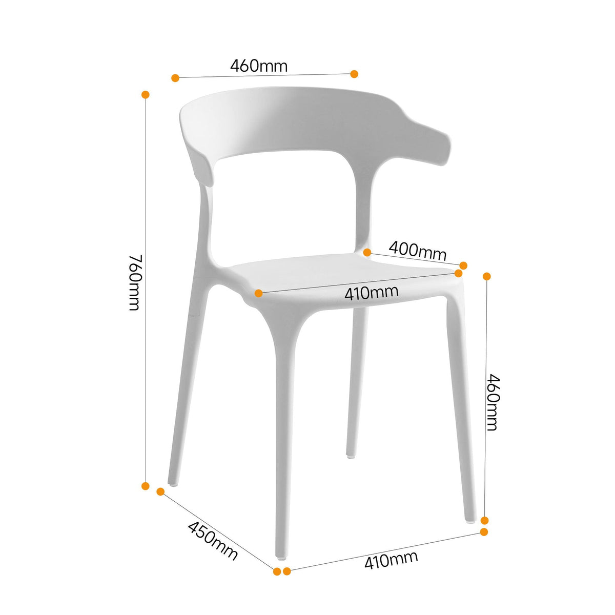 Stackable Chairs (Set of 4), photo 12 of 13