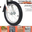 Fkznpj - 18" Sporty Kids Bike With Training Wheels And Stand Adjustable Saddle Suitable For Boys And Girls Aged 5 - 10 Years Tall Height 39 - 49" Available In A Variety Of Colors
