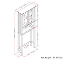 Acadian - Space Saver Cabinet - Pure White