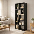Asymmetrical Display Shelf & Bookcase, 5 Tier by HouseOfZazla