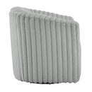 Alexa - Barrel Swivel Chair - Gray by HouseOfZazla