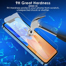 2Pcs HD Clear Screen Protectors 2Pcs Camera Len Protectors Tempered Glass Film Full Coverage Screen Protector Set Fit for IOS Phone 14/14Plus/14Pro/14